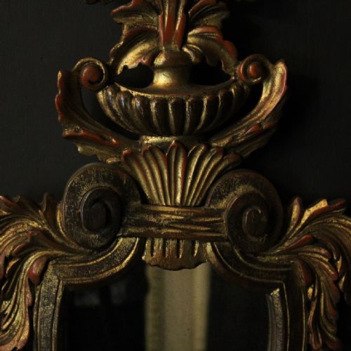 FRENCH PAIR OF GILTWOOD TWIN ARM GIRANDOLES - ADDITIONAL PHOTO 6