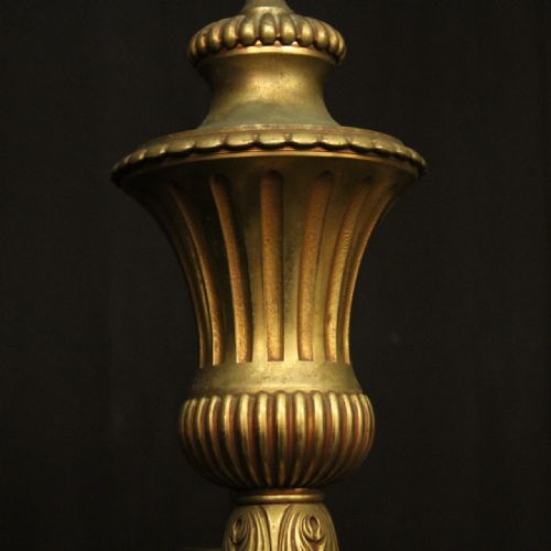 FRENCH GILDED BRONZE 6 LIGHT CHANDELIER - ADDITIONAL PHOTO 3