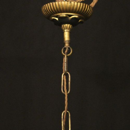FRENCH EMPIRE 6 LIGHT ANTIQUE CHANDELIER - ADDITIONAL PHOTO 10