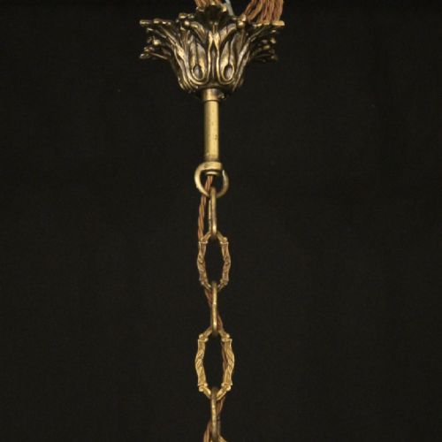 FRENCH 19TH CENTURY TENT WATERFALL ANTIQUE CHANDELIER - ADDITIONAL PHOTO 9
