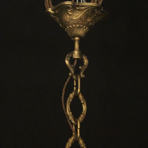 FRENCH LARGE 16 LIGHT GILDED BRONZE CRYSTAL ANTIQUE CHANDELIER - ADDITIONAL PHOTO 9