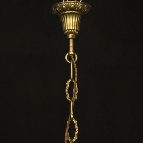 ITALIAN GILDED CRYSTAL 16 LIGHT BIRDCAGE ANTIQUE CHANDELIER - ADDITIONAL PHOTO 9