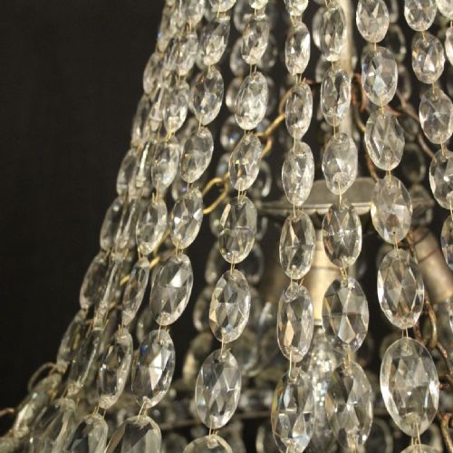 FRENCH TENT WATERFALL ANTIQUE CHANDELIER - ADDITIONAL PHOTO 8