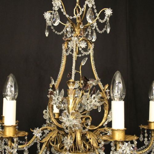 FRENCH MAISON BAGUS 6 LIGHT CHANDELIER - ADDITIONAL PHOTO 2