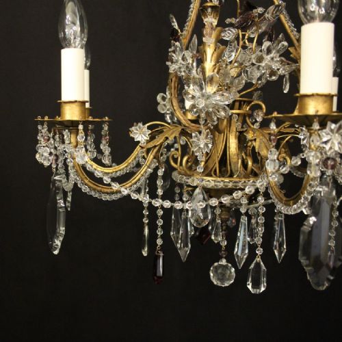 FRENCH MAISON BAGUS 6 LIGHT CHANDELIER - ADDITIONAL PHOTO 3