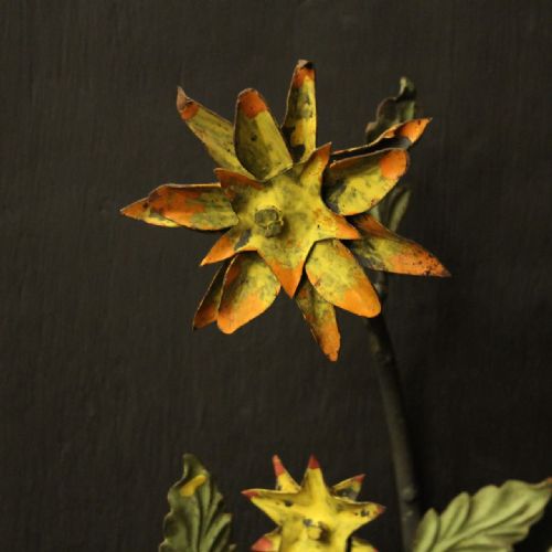 FRENCH PAIR OF TOLEWARE FLORAL WALL LIGHTS - ADDITIONAL PHOTO 7