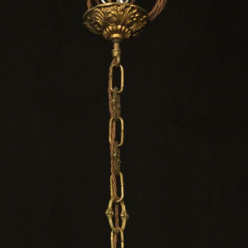 FRENCH GILDED CRYSTAL 10 LIGHT CHANDELIER - ADDITIONAL PHOTO 9