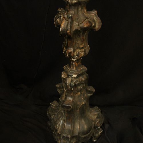ITALIAN FLORENTINE ANTIQUE STANDARD LAMP - ADDITIONAL PHOTO 4