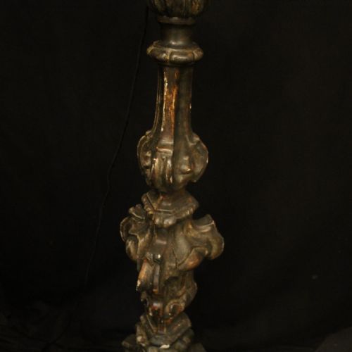 ITALIAN FLORENTINE ANTIQUE STANDARD LAMP - ADDITIONAL PHOTO 5