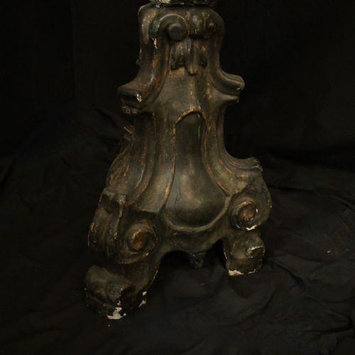 ITALIAN FLORENTINE ANTIQUE STANDARD LAMP - ADDITIONAL PHOTO 7