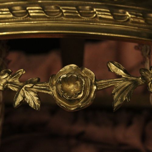FRENCH CIEL DE LIT BRASS BED ANTIQUE CANOPY - ADDITIONAL PHOTO 9