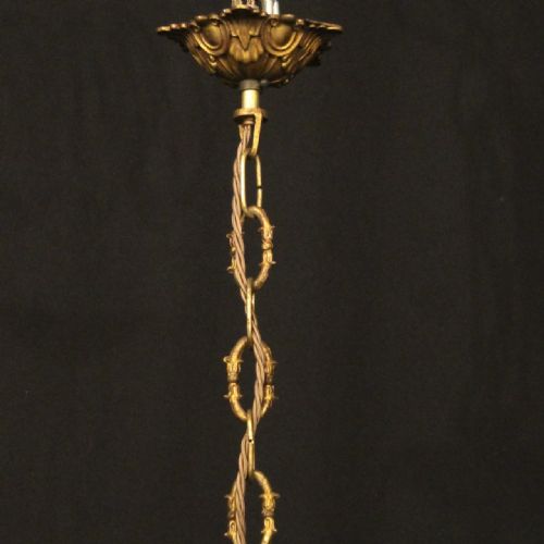 FRENCH GILDED CRYSTAL 12 LIGHT ANTIQUE CHANDELIER - ADDITIONAL PHOTO 9