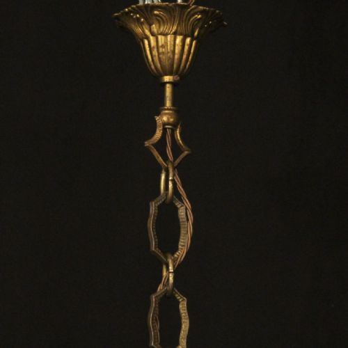 FRENCH GILDED CRYSTAL 25 LIGHT ANTIQUE CHANDELIER - ADDITIONAL PHOTO 9
