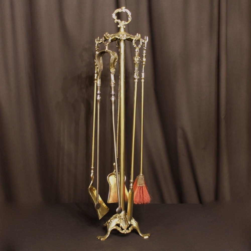 French Five Piece Companion Firetool Set