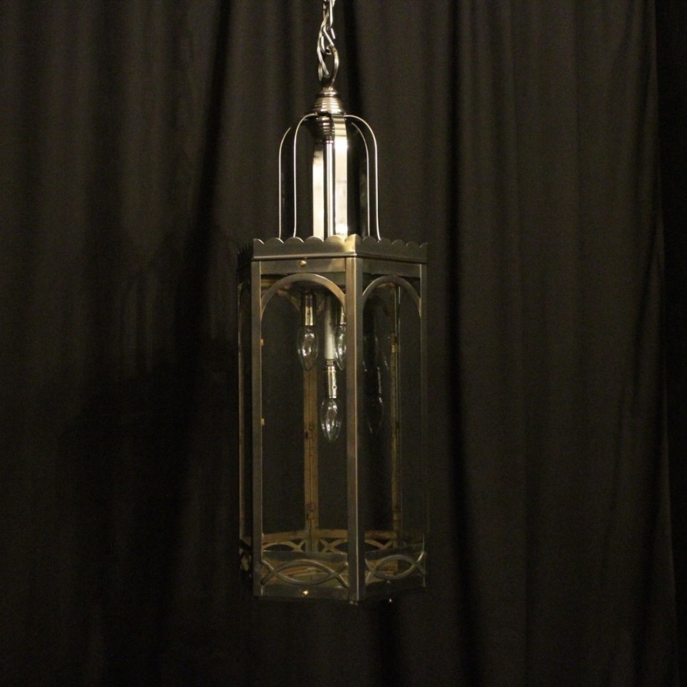 American Steel 4 Light Hexagonal Lantern