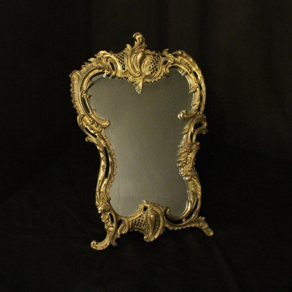 French Gilded Dressing Antique Mirror