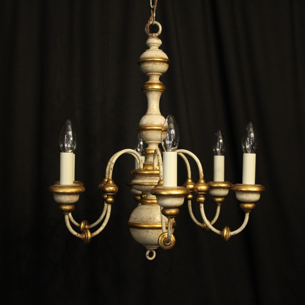 Florentine 6 Light Polychrome Chandelier