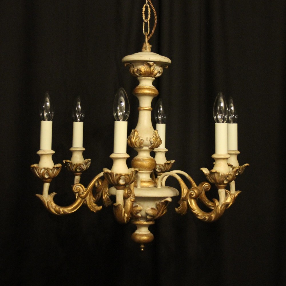 Florentine 6 Light Polychrome Chandelier