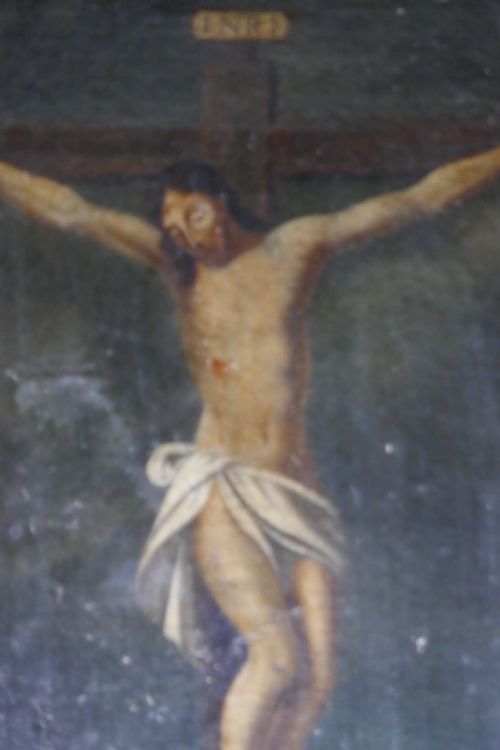 AN 18TH CENTURY RELIGIOUS PAINTING - ADDITIONAL PHOTO 2
