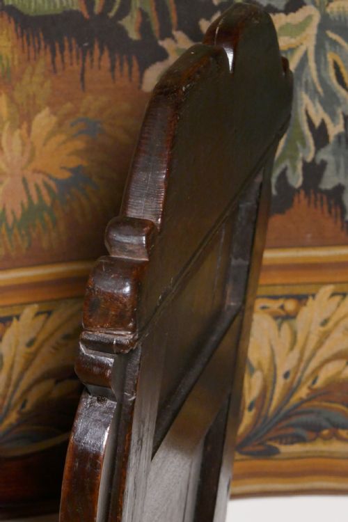 A 17TH CENTURY WAINSCOT CHAIR - ADDITIONAL PHOTO 11