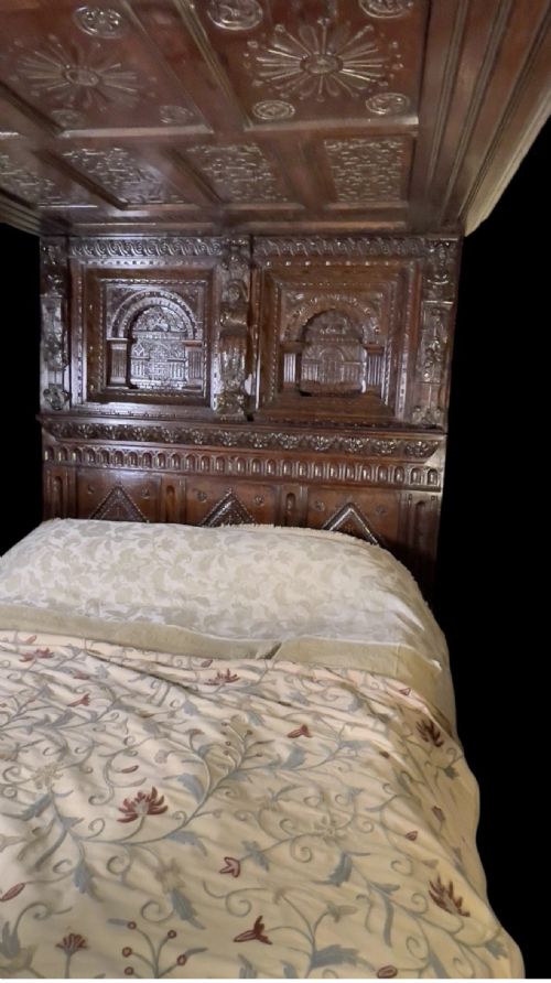 17TH CENTURY FOUR POSTER TESTER BED - ADDITIONAL PHOTO 4