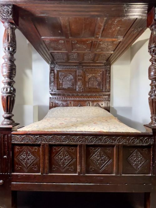 17TH CENTURY FOUR POSTER TESTER BED - ADDITIONAL PHOTO 10
