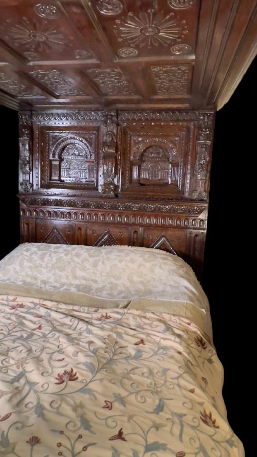 17TH CENTURY FOUR POSTER TESTER BED - ADDITIONAL PHOTO 11