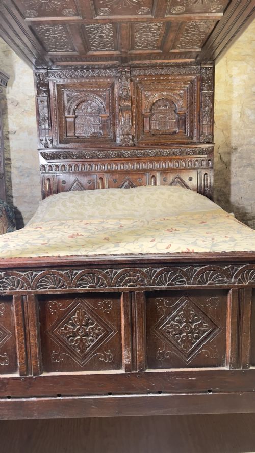 17TH CENTURY FOUR POSTER TESTER BED - ADDITIONAL PHOTO 20
