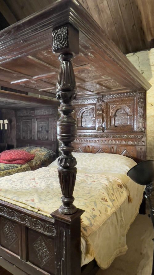 17TH CENTURY FOUR POSTER TESTER BED - ADDITIONAL PHOTO 22