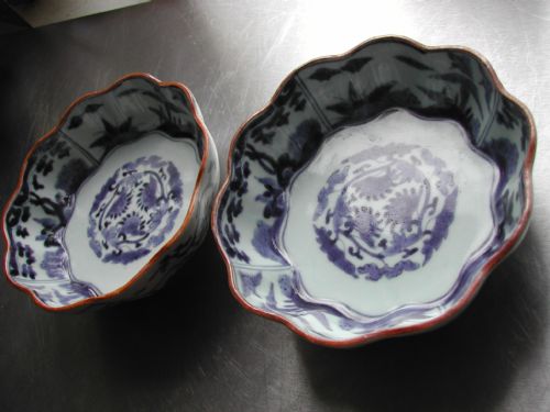 JAPANESE ARITA LATE 17TH EARLY 18TH CENTURY PAIR OF BLUE AND WHITE PORCELAIN BOWLS - ADDITIONAL PHOTO 14