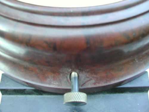 RAF BAKELITE WALL CLOCK AND MOUNTING PLATE FROM WW2 - ADDITIONAL PHOTO 6