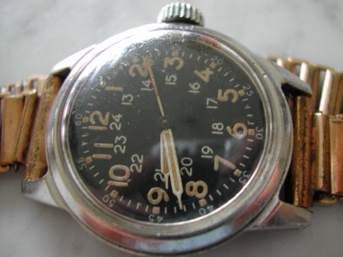 KOREAN WAR AMERICAN MILITARY ISSUE PILOTS WATCH A17A WITH HACK MADE BY ELGIN CIRCA 1952 - ADDITIONAL PHOTO 5