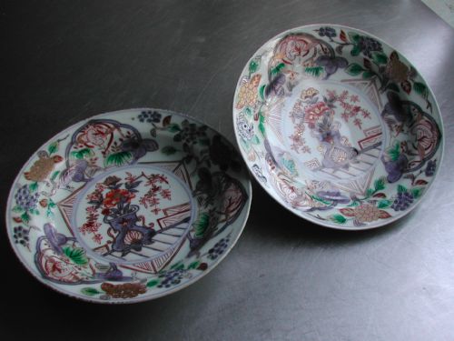 JAPANESE 18TH CENTURY PAIR OF IMARI DISHES CIRCA 1770 - ADDITIONAL PHOTO 10