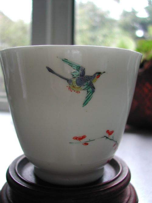 JAPANESE KAKIEMON 17TH CENTURY WINE CUP CIRCA 1680 - ADDITIONAL PHOTO 3