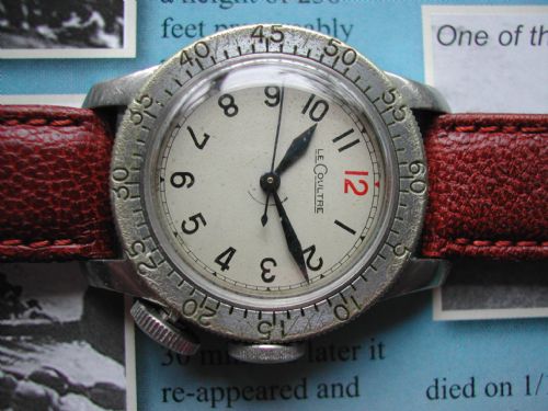 JAEGER LECOULTRE WW2 MILITARY STYLE WEEMS NAVIGATIONPILOTS WATCH CIRCA 1940'S - ADDITIONAL PHOTO 1