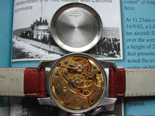 JAEGER LECOULTRE WW2 MILITARY STYLE WEEMS NAVIGATIONPILOTS WATCH CIRCA 1940'S - ADDITIONAL PHOTO 4