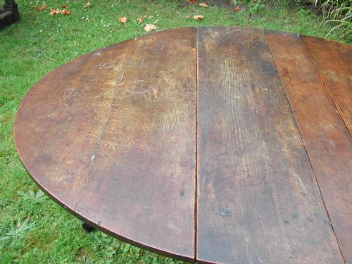 EARLY 18TH CENTURY OAK GATELEG TABLEA BARGIN BASEMENT ITEM TO CLEAR - ADDITIONAL PHOTO 1