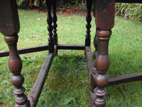 EARLY 18TH CENTURY OAK GATELEG TABLEA BARGIN BASEMENT ITEM TO CLEAR - ADDITIONAL PHOTO 5