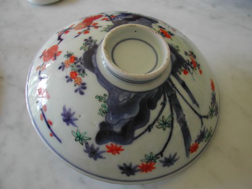 JAPANESE KAKIEMON PAIR OF SHALLOW BOWLS 17TH CENTURY - ADDITIONAL PHOTO 9