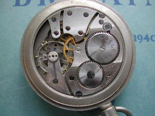 BRITISH RAIL POCKET WATCH CIRCA 1950 FOR BRITISH RAIL SCOTLAND - ADDITIONAL PHOTO 5