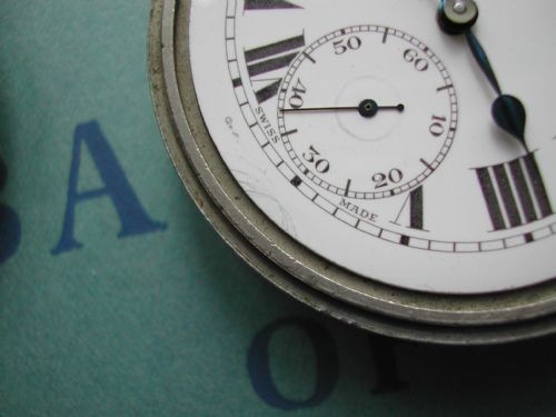 BRITISH RAIL POCKET WATCH CIRCA 1950 FOR BRITISH RAIL SCOTLAND - ADDITIONAL PHOTO 8