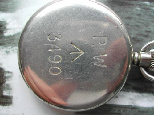 WW1 ROYAL NAVAL ISSUE POCKET WATCH CIRCA 1915 - ADDITIONAL PHOTO 5