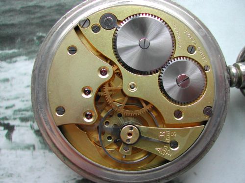 WW1 ROYAL NAVAL ISSUE POCKET WATCH CIRCA 1915 - ADDITIONAL PHOTO 9