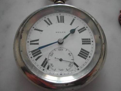 railway pocket watch by selex pre 1948issued to the lner lines - CATEGORY: ANTIQUE CLOCKS - DATED 1940