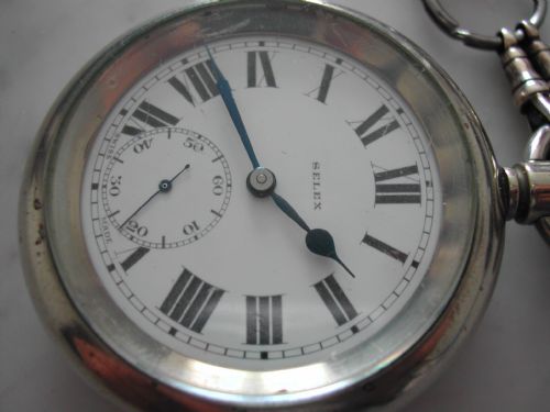 RAILWAY POCKET WATCH BY SELEX PRE 1948ISSUED TO THE LNER LINES - ADDITIONAL PHOTO 2