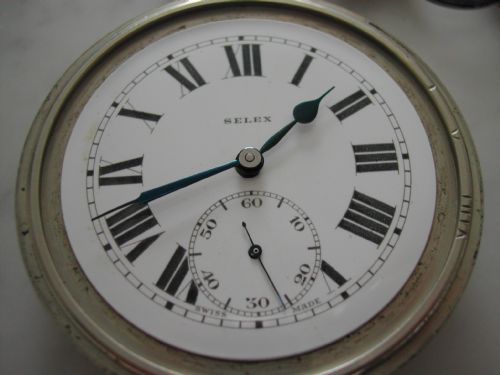 RAILWAY POCKET WATCH BY SELEX PRE 1948ISSUED TO THE LNER LINES - ADDITIONAL PHOTO 4