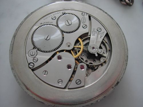 RAILWAY POCKET WATCH BY SELEX PRE 1948ISSUED TO THE LNER LINES - ADDITIONAL PHOTO 8