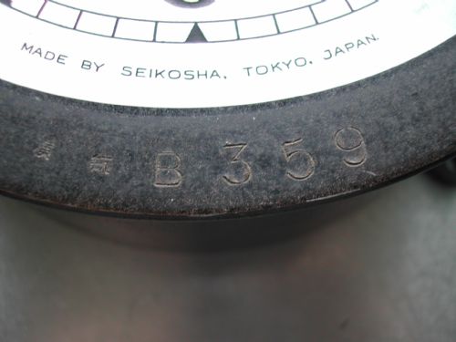 WW2 SEIKOSHA MILITARY ISSUE JAPANESE NAVAL 30HOUR CLOCK WITH STRIKE - ADDITIONAL PHOTO 3