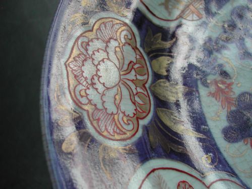 JAPANESE LARGE IMARI SOUP BOWL LATE 17TH EARLY 18TH CENTURY - ADDITIONAL PHOTO 4