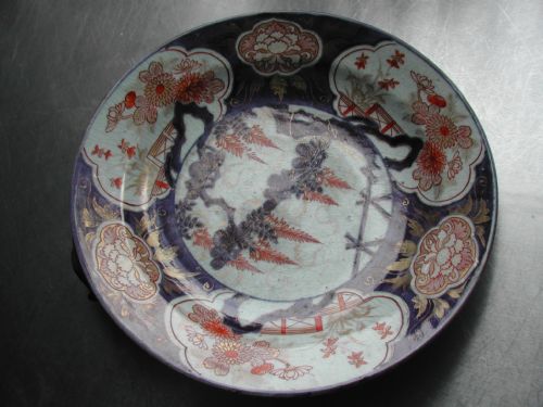 JAPANESE LARGE IMARI SOUP BOWL LATE 17TH EARLY 18TH CENTURY - ADDITIONAL PHOTO 9